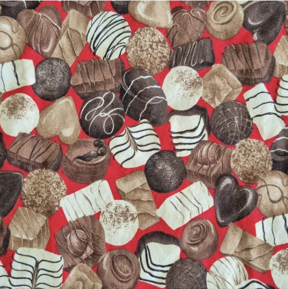 Handmade Chocolate Pattern Kitchen Apron - Picture 2 of 6
